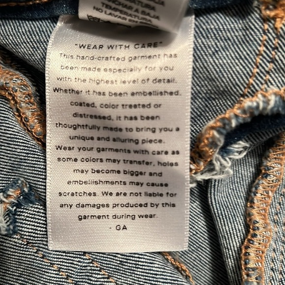 Good American High-Rise Straight Jeans 1 NWT - Picture 8 of 8